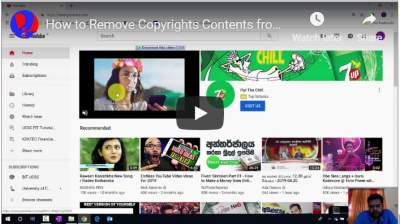 How to Remove Copyrights Contents from YouTube Video Without Deleting Original Upload