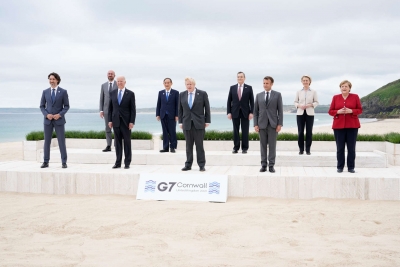 The G-7 meets to pledge 1 billion coronavirus vaccination doses for the rest of the globe